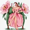Painting by numbers - Flower harmony ©Alla Berezovska