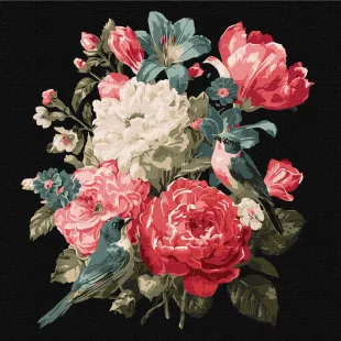 Painting by numbers - Bouquet of life ©art_selena_ua