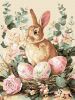 Картина за номерами - Святковий кролик ©art_selena_ua