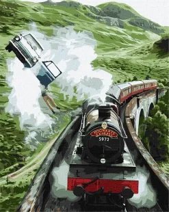 Картина по номерам - Harry Potter: Полет в Хогвартс ©Warner Bros.