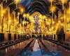 Картина за номерами - Harry Potter: Велика зала з фарбами металік ©Warner Bros.
