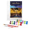 Картина по номерам - Harry Potter: Большой зал с красками металлик ©Warner Bros.