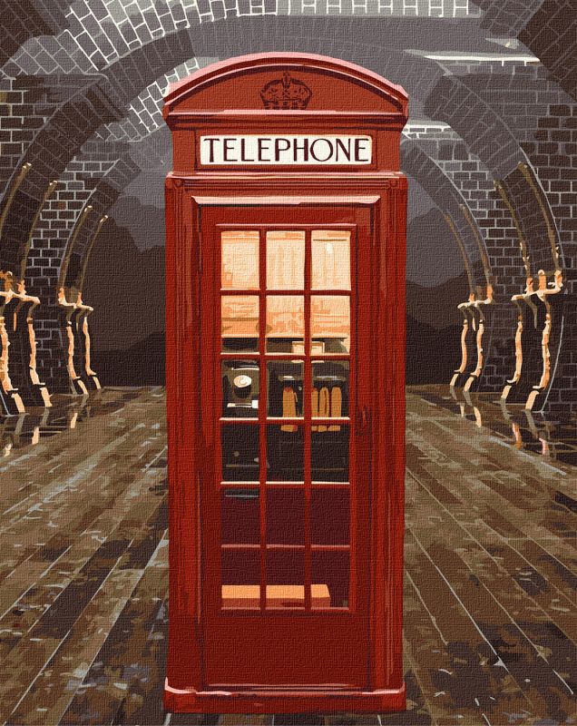 Painting by numbers - Harry Potter: A magical entrance ©Warner Bros.