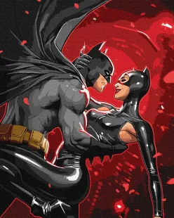 Картина за номерами - Batman: Нічне полум'я ©Warner Bros.