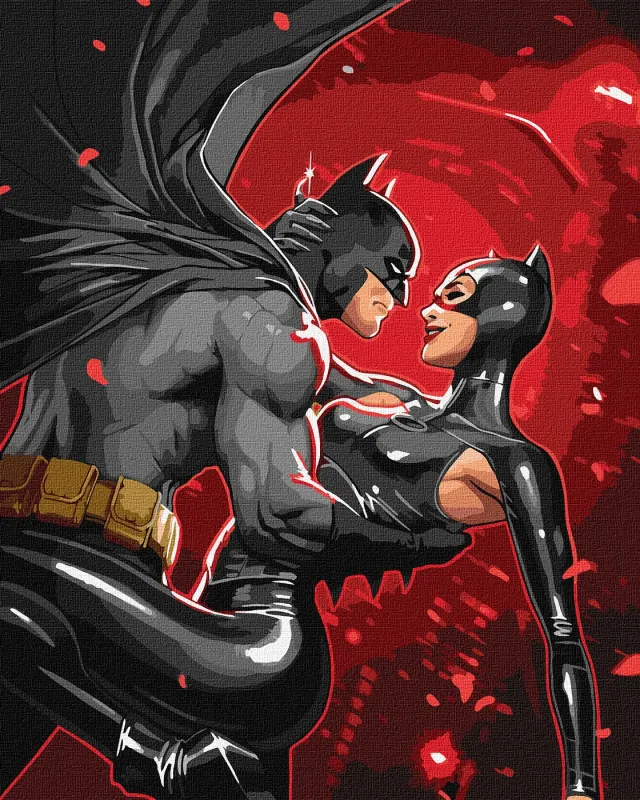 Картина за номерами - Batman: Нічне полум'я ©Warner Bros.
