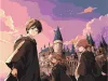 Painting by numbers - Harry Potter: Magic trio ©Warner Bros.