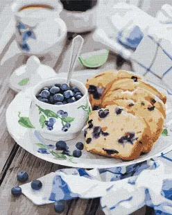 Картина за номерами - Чорнична насолода