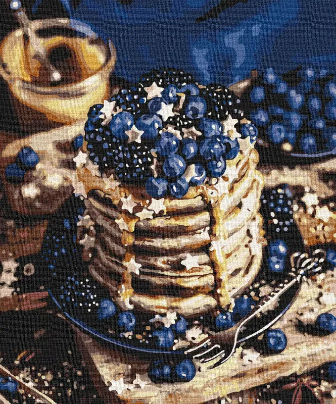 Painting by numbers - Sweet dessert 