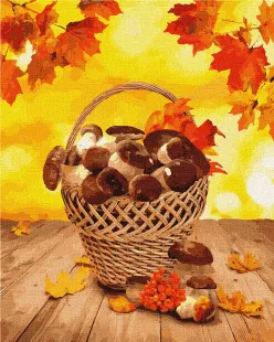 Картина за номерами - Лісові дари