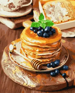 Картина за номерами - Медові панкейки