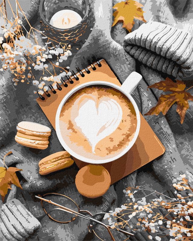 Painting by numbers - Coffee aesthetics