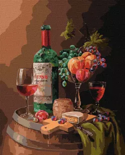 Картина за номерами - Романтична вечеря ©MariaGordeevaART
