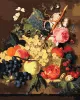 Painting by numbers - Basket with fruits ©Jan van Huysum