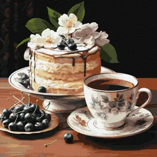 Картина за номерами - Фруктова солодкість ©art_selena_ua