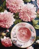 Painting by numbers - The pink dahlias ©art_selena_ua