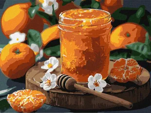 Painting by numbers - Tangerine honey ©art_selena_ua