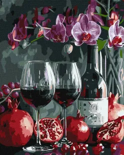 Картина по номерам - Цветение орхидей ©art_selena_ua