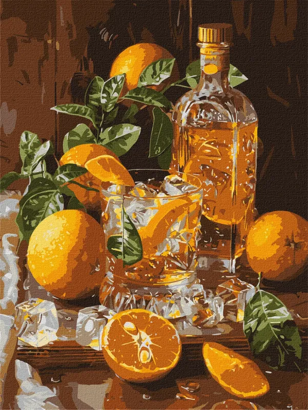 Painting by numbers - Orange Evening ©art_selena_ua