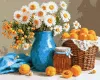 Painting by numbers - Still life with apricots ©art_selena_ua