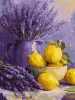 Painting by numbers - Lavender and lemons ©art_selena_ua