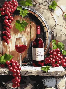 Painting by numbers - Evening in Tuscany ©art_selena_ua