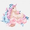 Painting by numbers - The fairy unicorn ©tanya_bonya