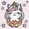Painting by numbers - The amazing unicorn