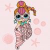 Картина за номерами - L.O.L. Surprise! Mermaids Neon QT