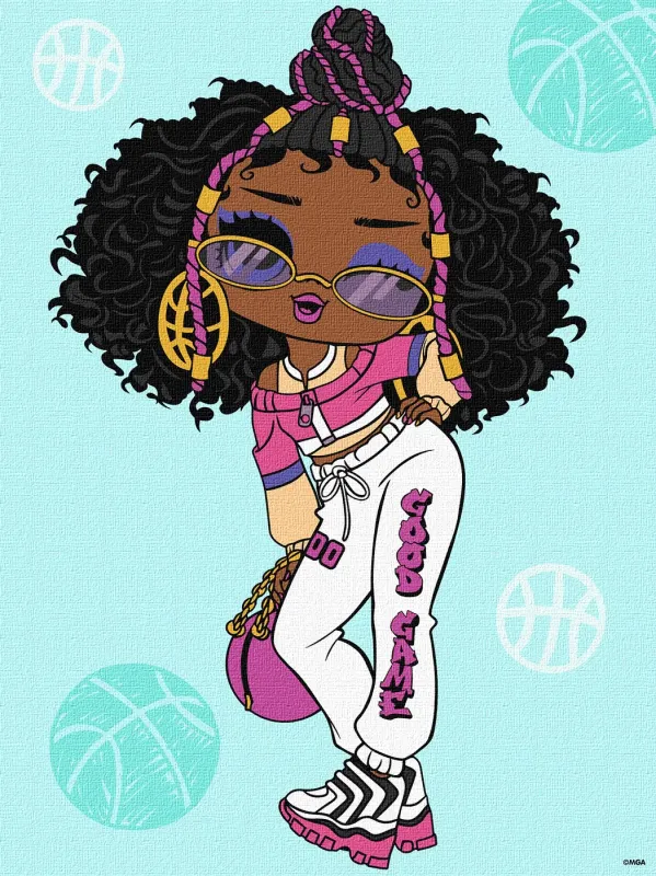 Painting by numbers - L.O.L. Surprise! Tweens Hoops Cutie