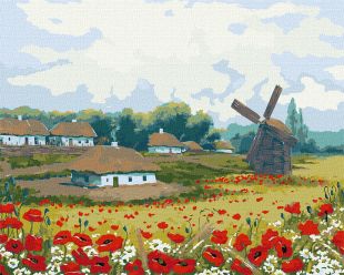 Картина по номерам - Лето на хуторе ©Ярослав Чижевский
