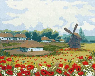 Картина за номерами - Літо на хуторі ©Ярослав Чижевський