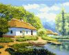 Painting by numbers - Vacation at grandma's ©Yaroslav Chizhevsky