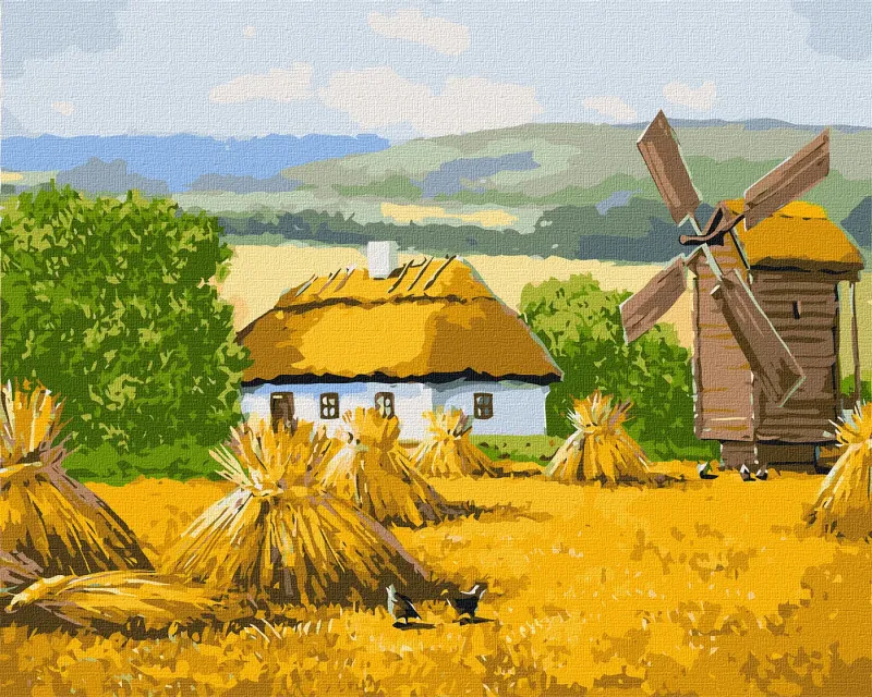 Картина по номерам - Июльская жара ©Ярослав Чижевский