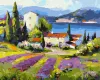 Painting by numbers - A town by the sea ©BOND Tetiana