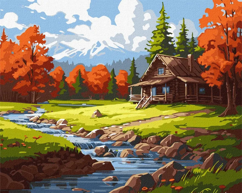 Картина по номерам - Место вдохновения ©art_selena_ua