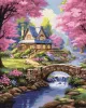 Painting by numbers - A house in flowers ©art_selena_ua