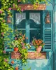 Картина по номерам - Дом в саду ©art_selena_ua