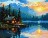 Painting by numbers - Lake cosiness ©art_selena_ua