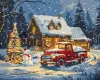 Painting by numbers - New Year's miracles ©art_selena_ua