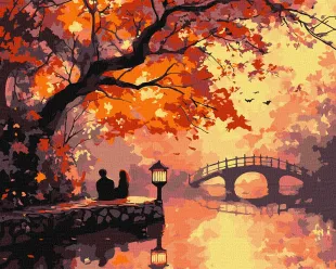 Painting by numbers - Autumn idyll ©art_selena_ua