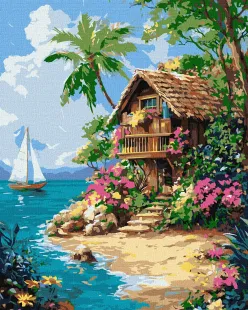 Painting by numbers - Life in the tropics ©art_selena_ua