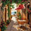 Painting by numbers - Coffee house with vintage furniture ©art_selena_ua
