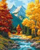 Картина по номерам - Осеннее дыхание леса ©art_selena_ua