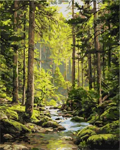 Картина за номерами - Джерело спокою ©art_selena_ua