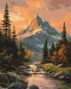 Painting by numbers - Magic sunset ©art_selena_ua