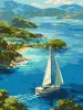 Painting by numbers - Infinite lagoon ©art_selena_ua