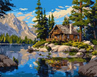 Картина по номерам - Лесное дуновение ветра ©art_selena_ua