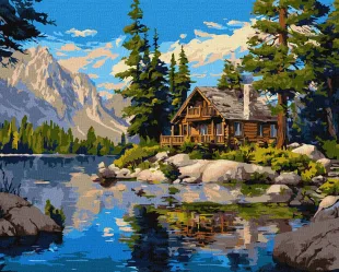 Картина за номерами - Лісовий подих вітру ©art_selena_ua
