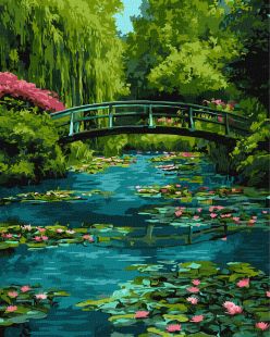 Painting by numbers - Bridge Over Dreams ©art_selena_ua