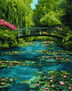 Картина за номерами - Міст над мріями ©art_selena_ua